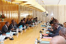 Conseil des ministres, hier : Ouattara demande aux ministres de s’attaquer au social